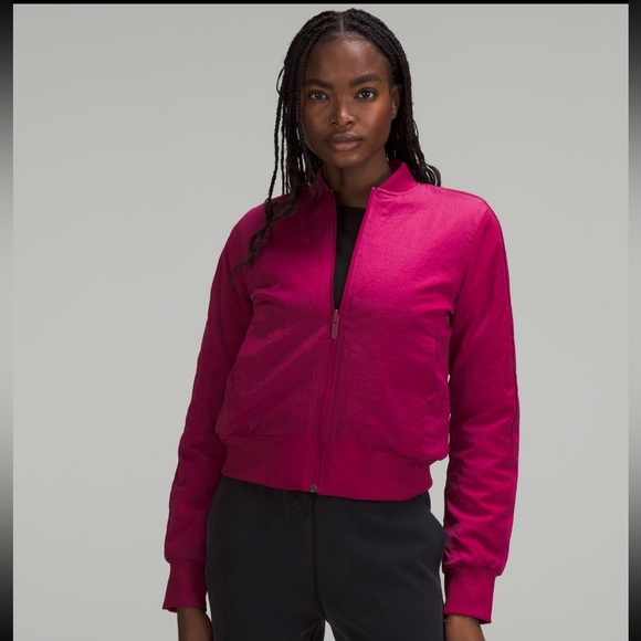 Lululemon Non-Stop bomber jacket, sz 4 - Picture 8 of 11